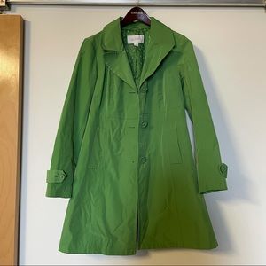 Green Relativity Raincoat